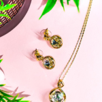 Sunlit Glow Set (Golden Yellow Crystals)