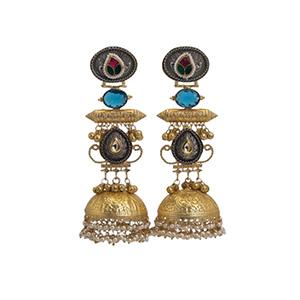 Heritage Royal Jhumka Earrings