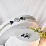 Sapphire Elegence Choker Set
