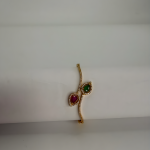 Twin Gem Petal Bracelet