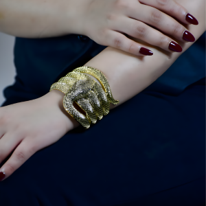 Golden Feather Royale Cuff