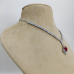 Crimson Solitaire Set