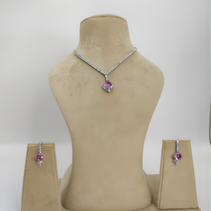 Pink Solitaire Sparkle Set