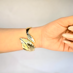 Golden Leaf Embrace Cuff