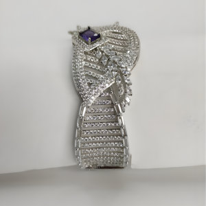 Amethyst Aurora Wing Bracelet