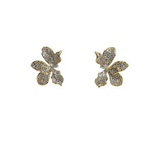 Colorful Butterfly-Inspired Diamond Earrings