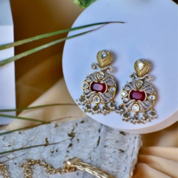 Ruby Royale Necklace Set