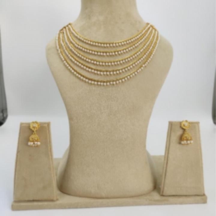 Golden Grace Pearl Set