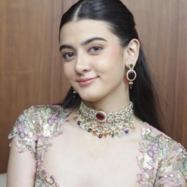 Royal Multicolor Kundan Choker Necklace Set