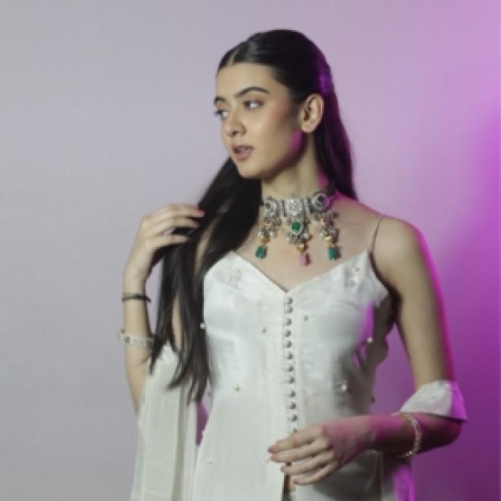 Royal Multigem Necklace Set